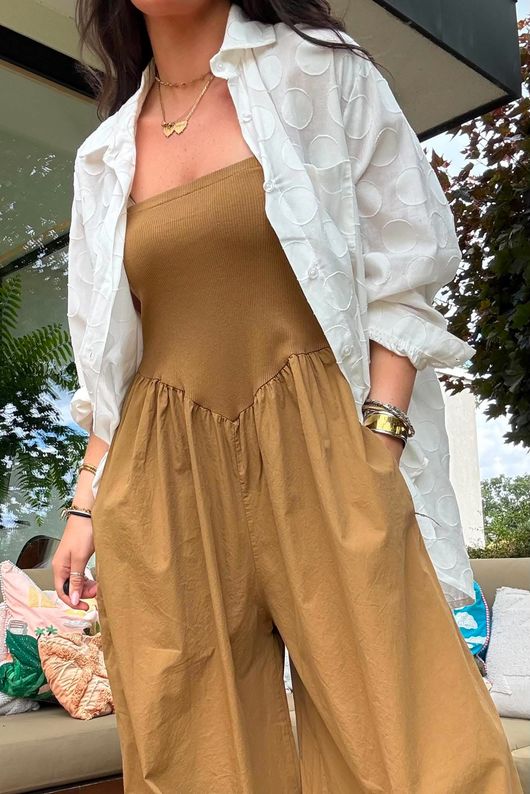 Bambalino Jumpsuit Hazelnut